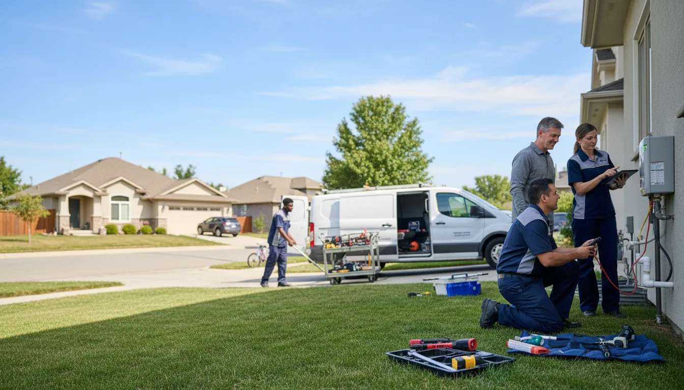 Professional Outdoor Tankless Water Heater Installation in Gosport, IN